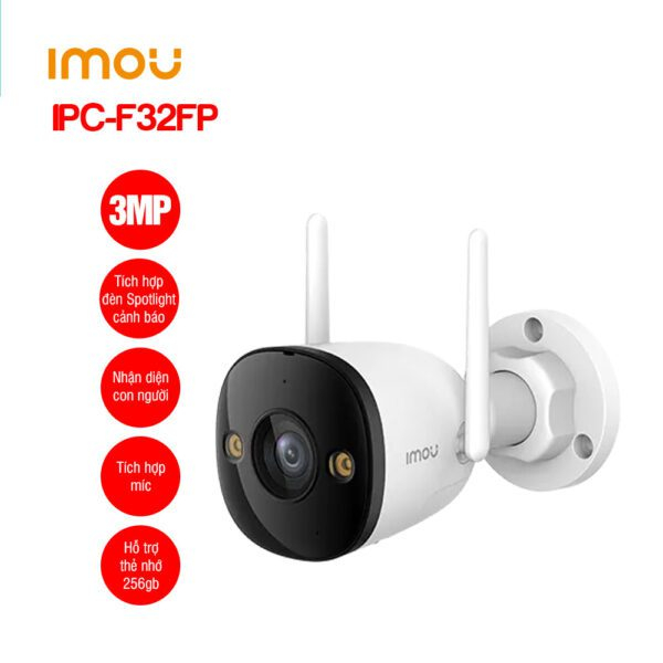 Camera IMOU IPC-F32FP FULL COLOR 3.0MP ( Trắng, 3MP )