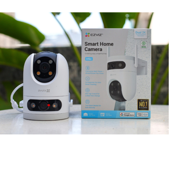 Camera 2 Mắt Ngoài Trời Ezviz H9C 2K (3MP) ( Trắng, 3MP ) - ảnh 2