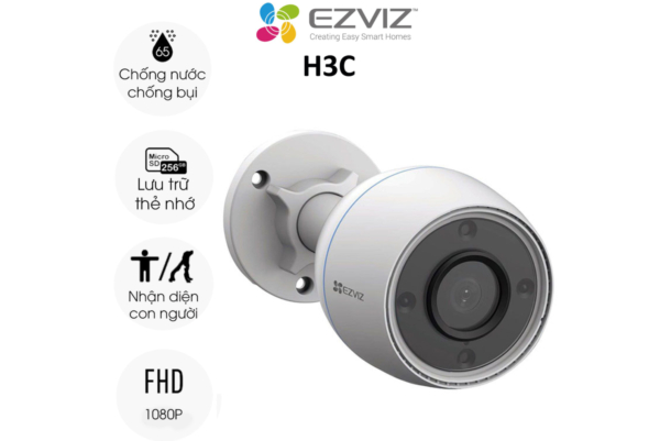 Camera Ngoài Trời Ezviz H3C 2MP (Color) ( Trắng, 2MP (1920x1080) ) - ảnh 2